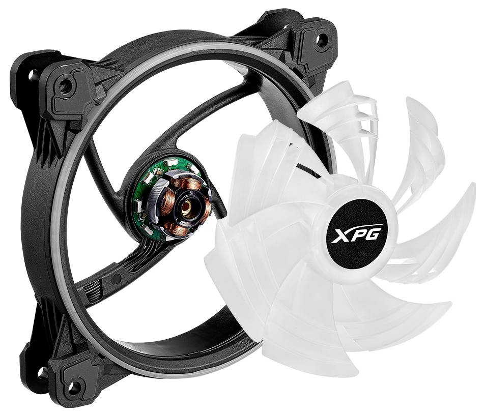 ADATA HURRICANE 120 Számítógépház ventilátor Fekete-1