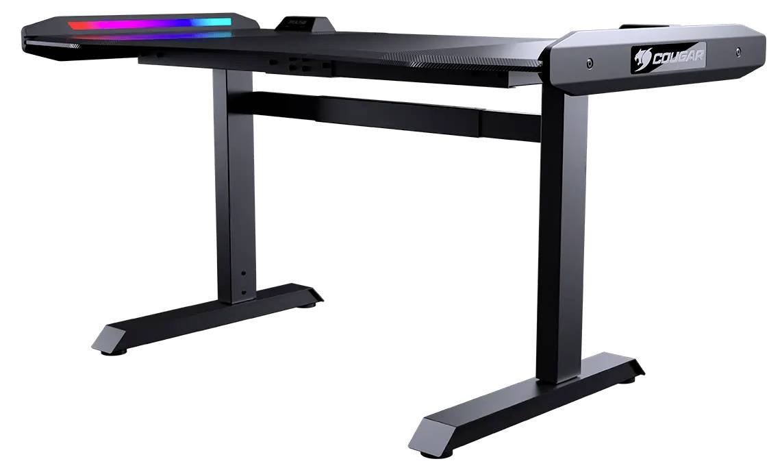 Cougar Gamer íróasztal Állítható magasság Magasság tartomány: 79.9 - 89.9 cm (Sz x Ma x Mé) 153.1 x 77 x 90.3 cm Fekete -6
