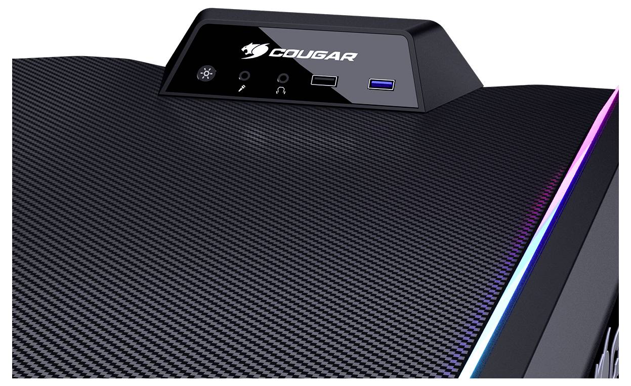 Cougar Gamer íróasztal Állítható magasság Magasság tartomány: 79.9 - 89.9 cm (Sz x Ma x Mé) 153.1 x 77 x 90.3 cm Fekete -9