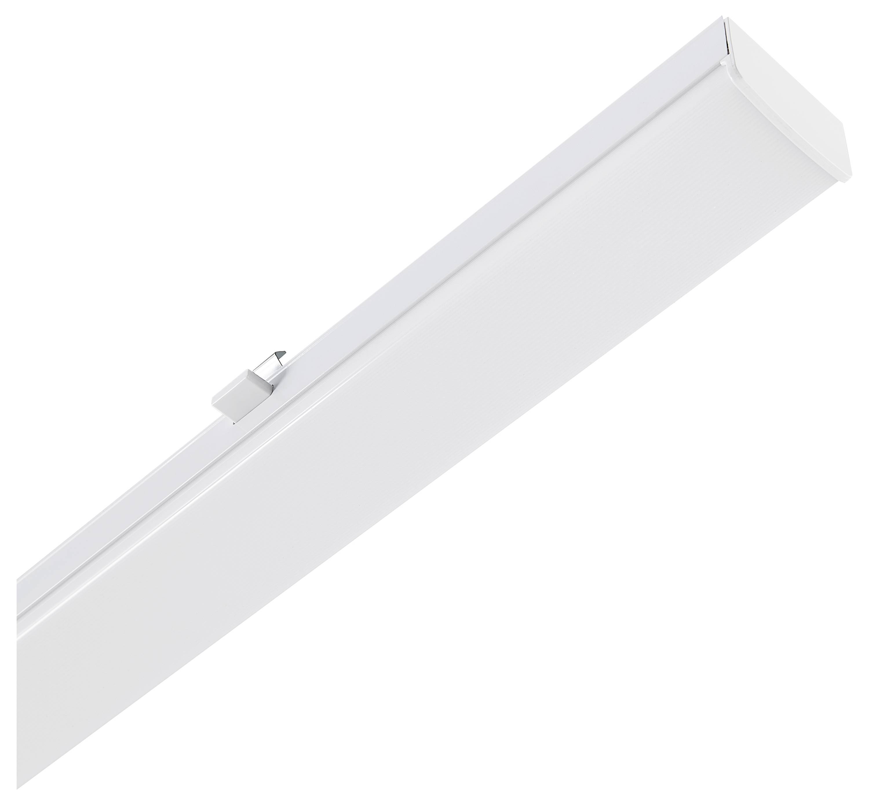 Egy téglalap alakú, fehér LED fénypanel oldalsó kapcsolóval. Alkalmas beltéri mennyezeti szerelésre.