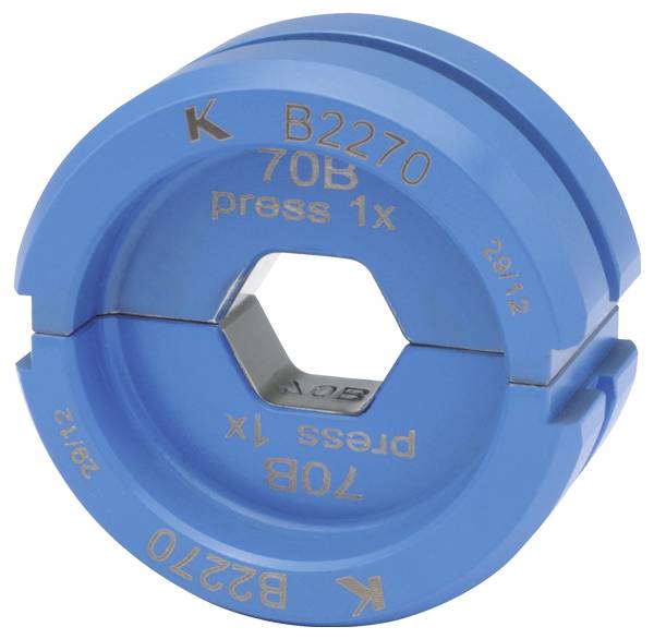 Klauke B22185 Préselő betét Csőkábelsaruk 185 mm² (max) Alkalmas márka Klauke