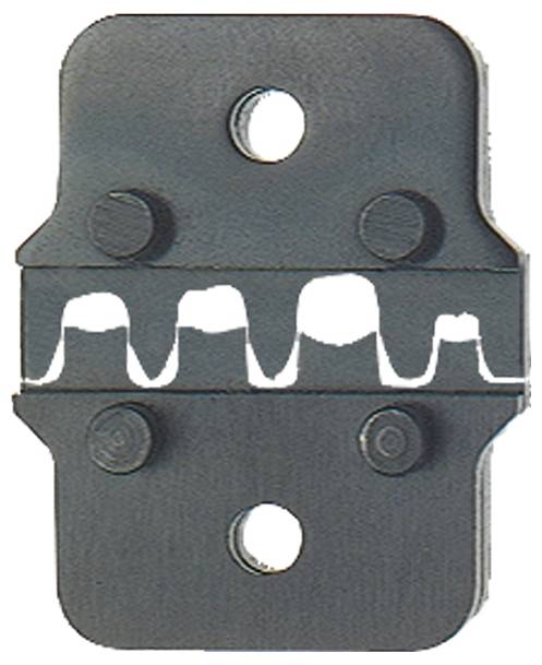 Klauke CR502 Préselő betét Szigeteletlen lapos dugaszolós csatlakozók 0.1 - 2.5 mm² Alkalmas márka Klauke