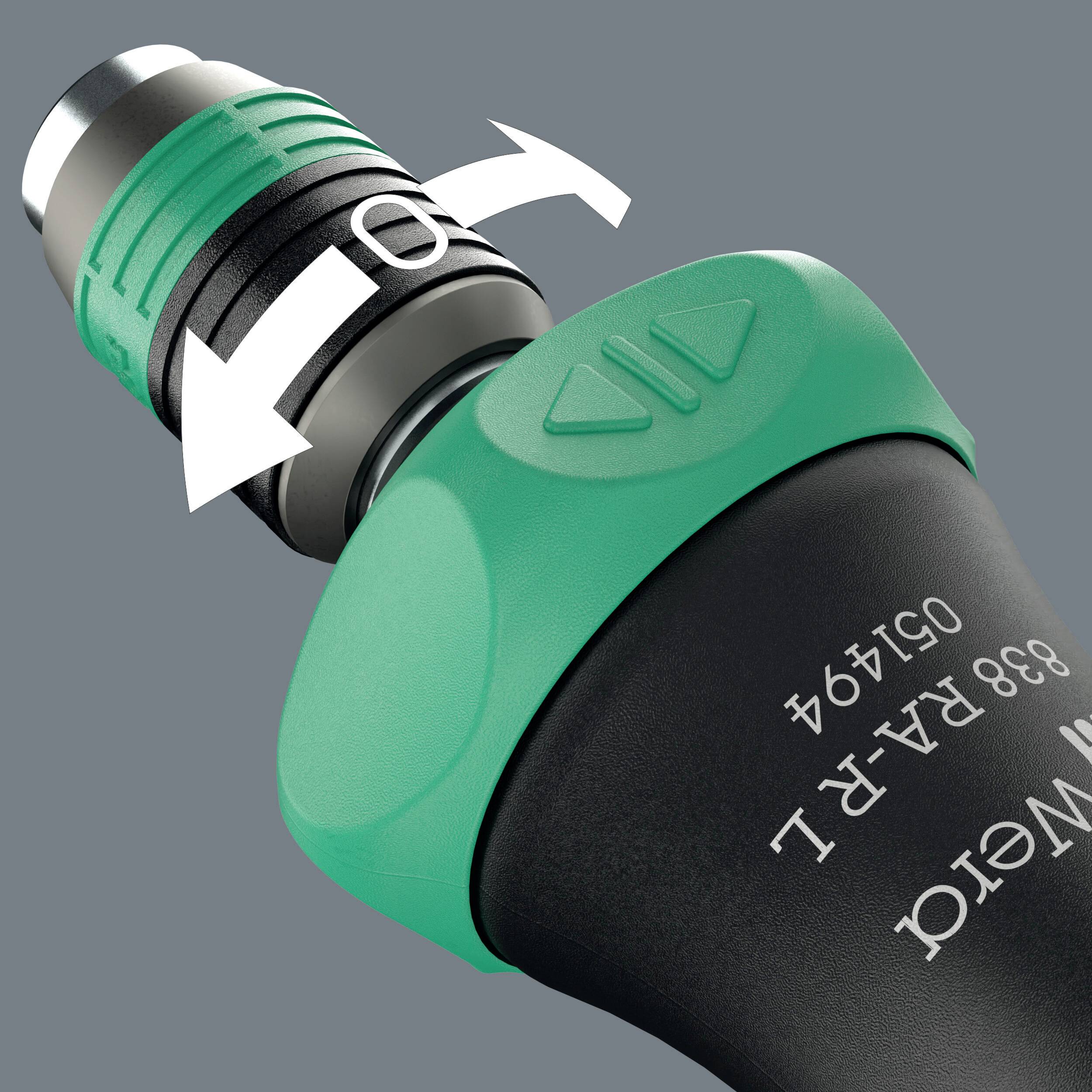 Wera Kompakt 60 RA-R 1 Műhely Bit készlet 1/4" (6,3 mm)-2