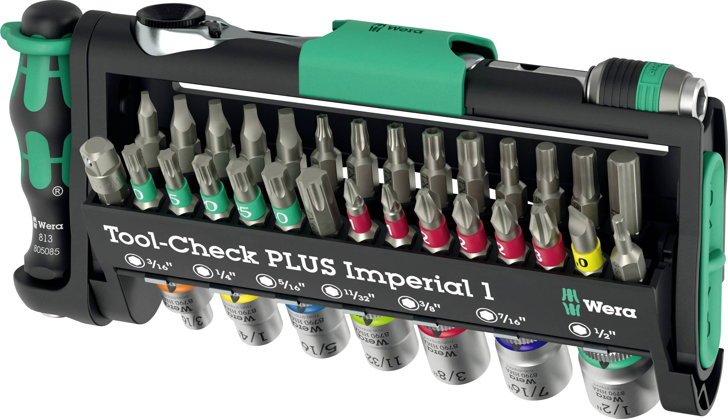Wera Tool-Check PLUS Imperial 1 05049060001 Inserto Torq