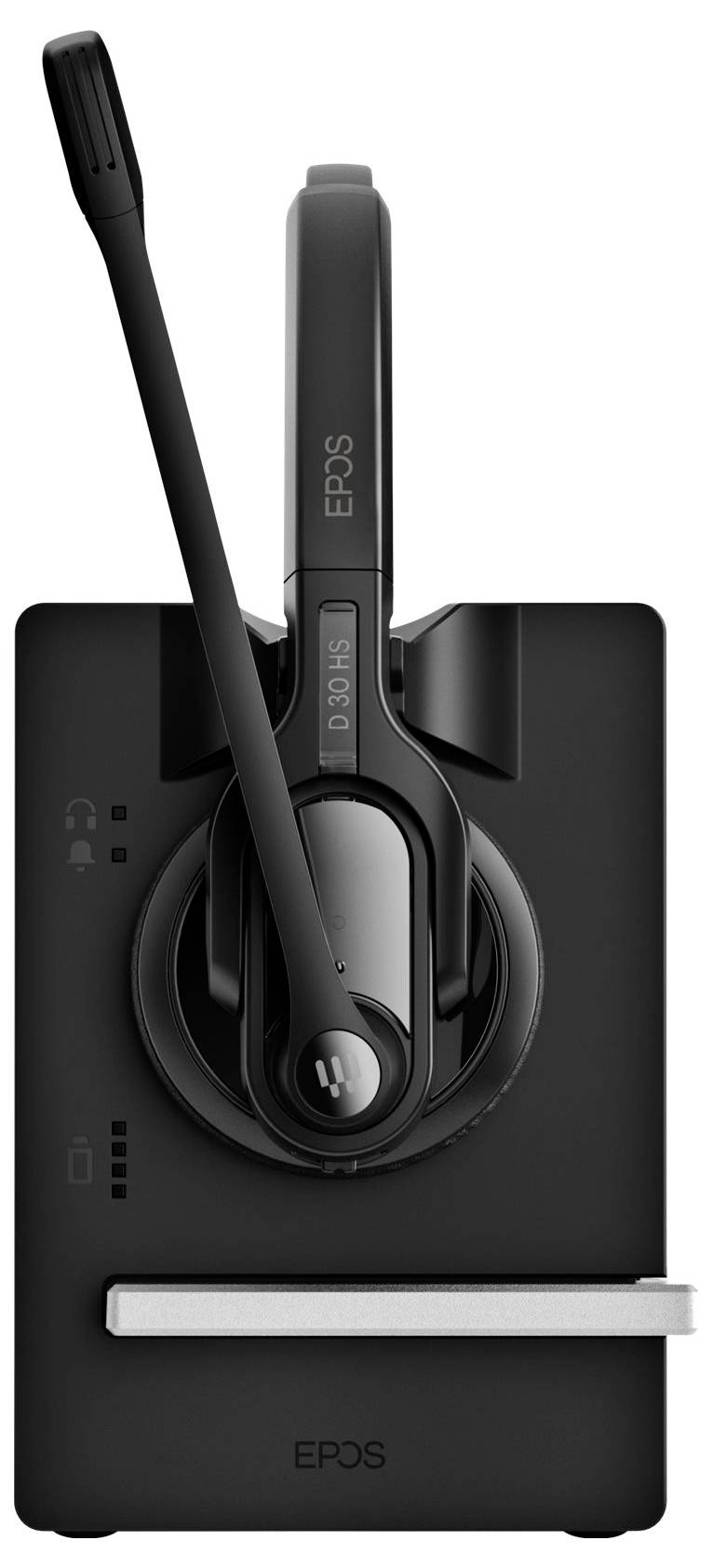 EPOS IMPACT D 30 Phone On Ear headset Vezeték nélküli, DECT Stereo Fekete Headset, Hangerő szabályozás Telefon-1
