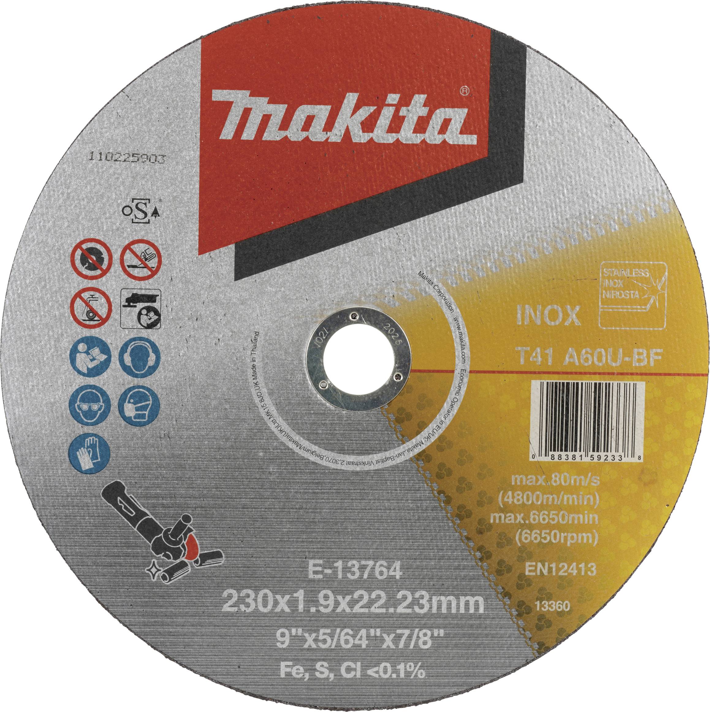 Makita E-13764 E-13764 Vágótárcsa 230 mm 1 db