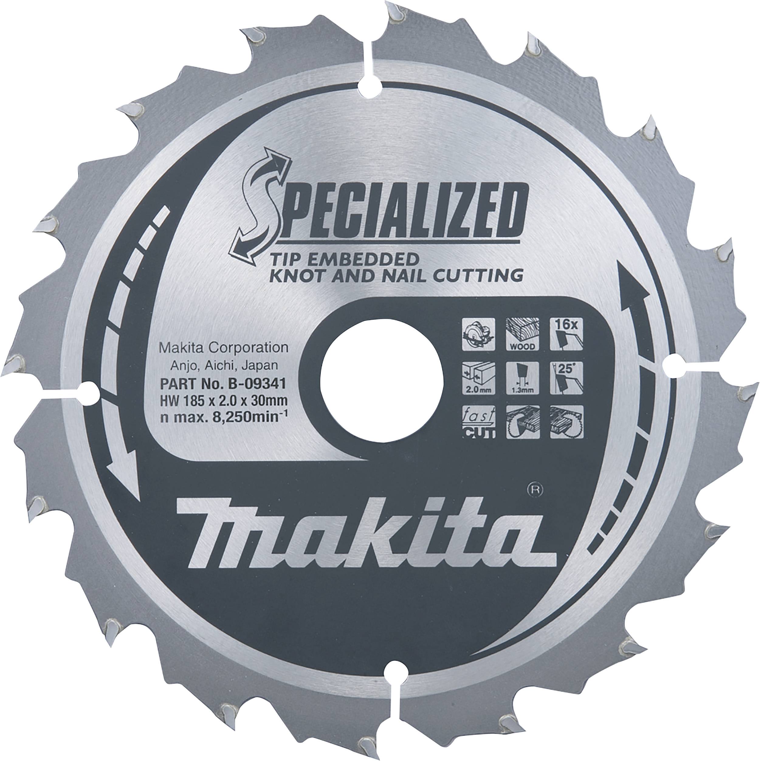 Makita B-42385 SPECIALIZED B-42385 Lame de scie circulaire 1 pc(s)