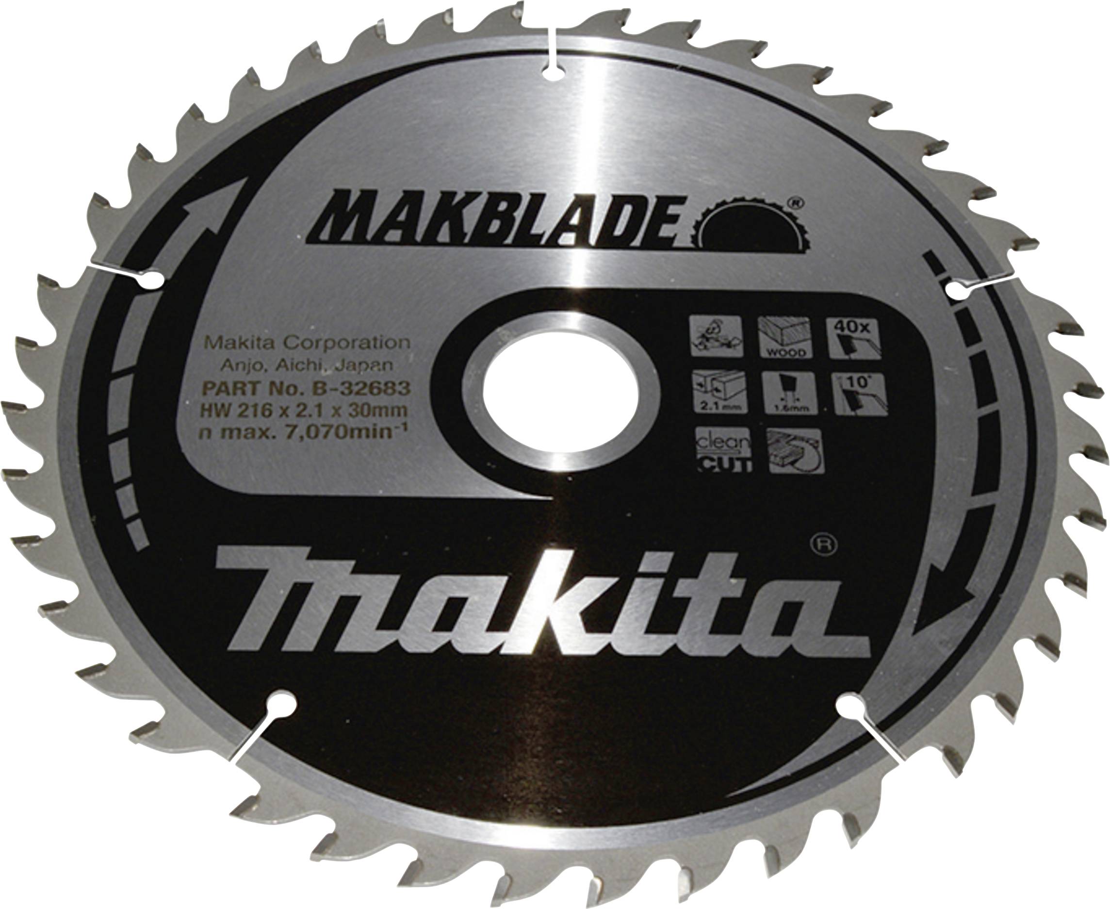 Makita B-32683 MAKBLADE B-32683 Lame de scie circulaire 1 pc(s)