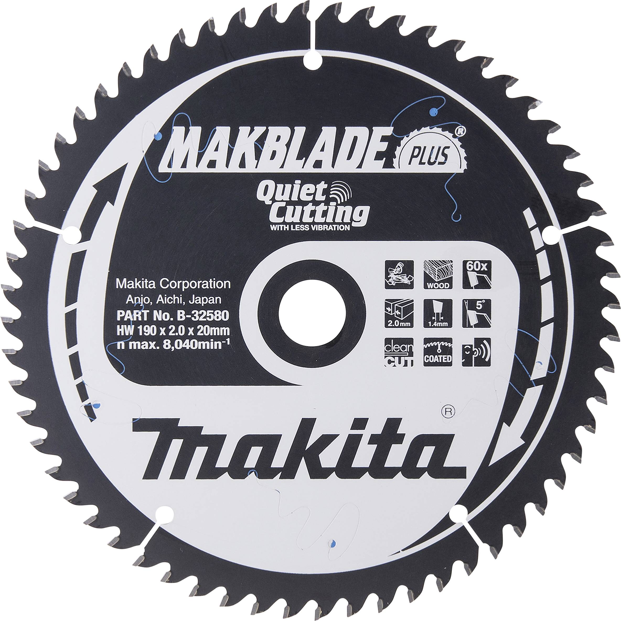 Makita B-32580 Körfűrészlap 1 db