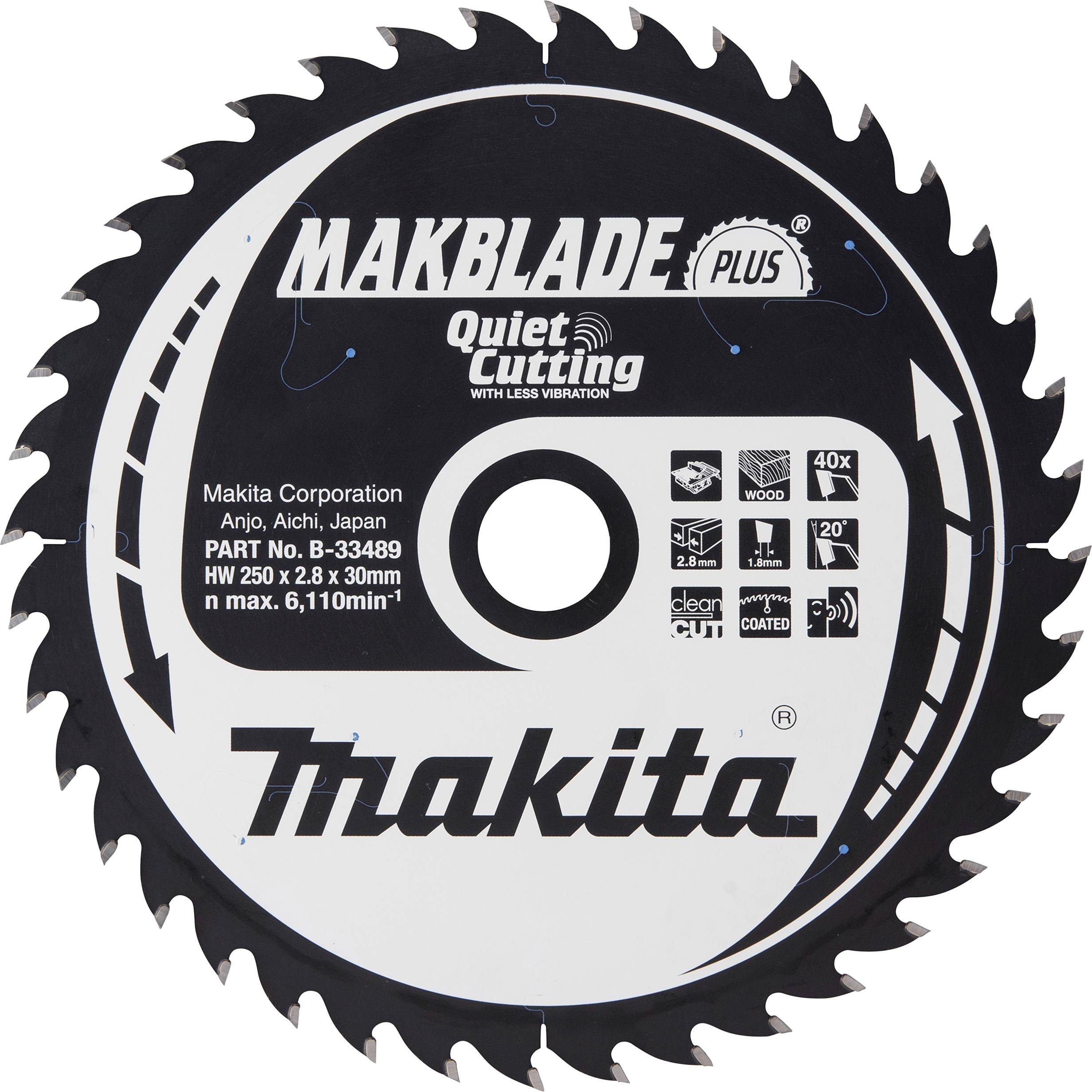 Makita B-33489 Körfűrészlap 1 db