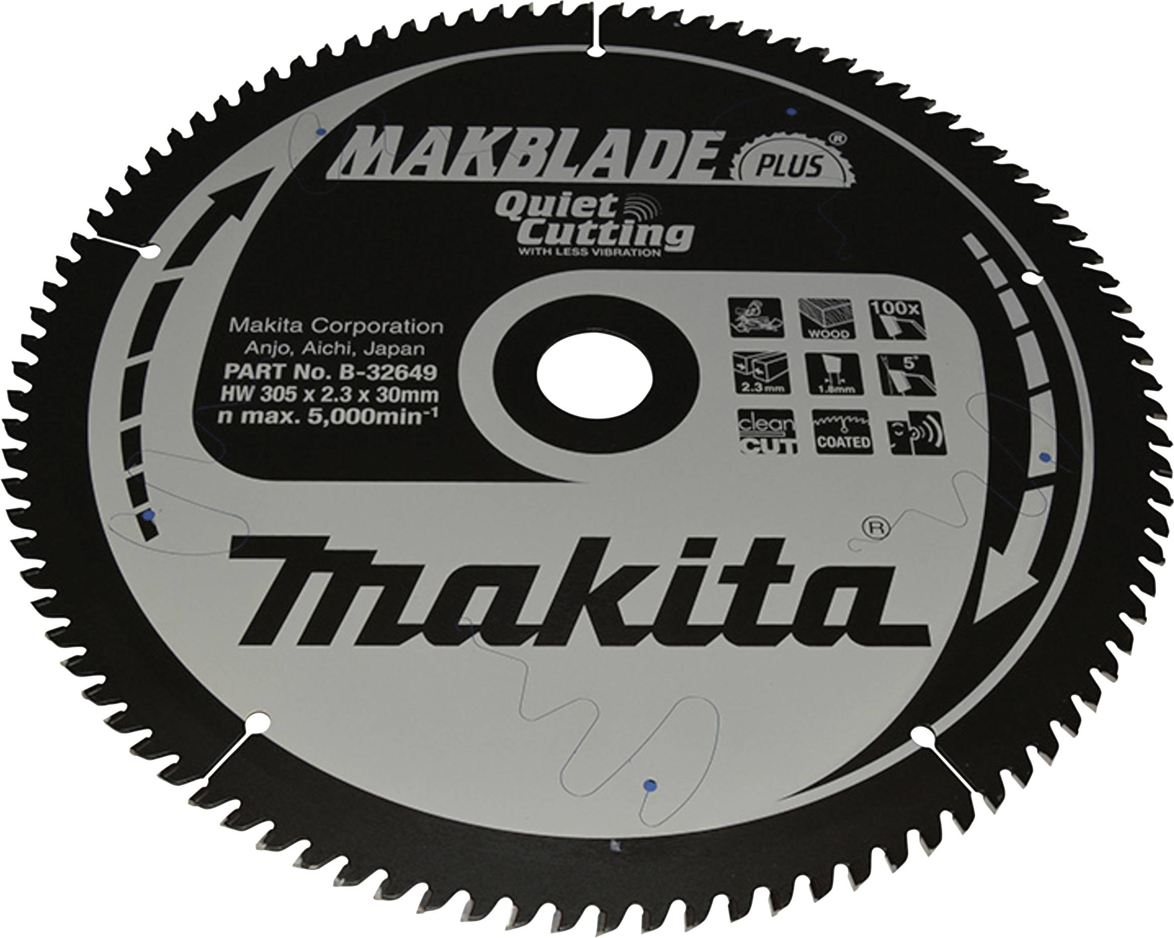 Makita B-32649 Körfűrészlap 1 db-0