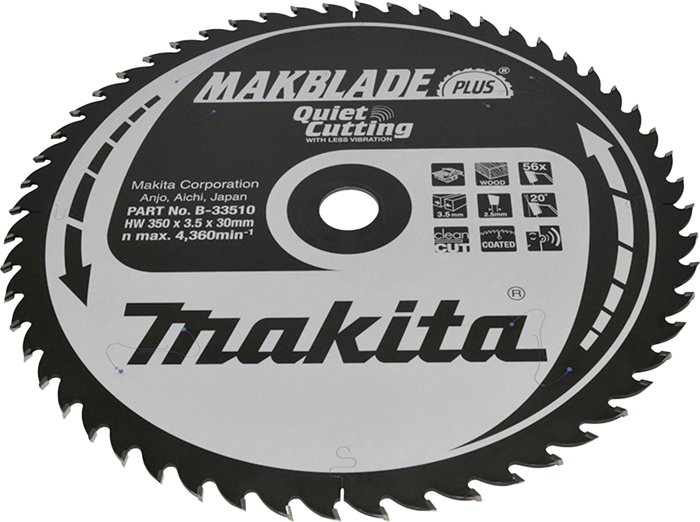 Makita B-33510 Körfűrészlap 1 db