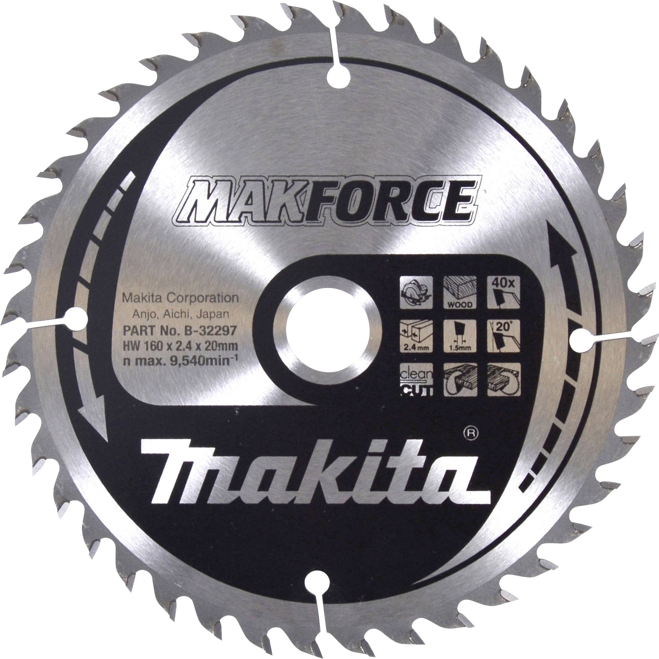 Makita B-32297 Körfűrészlap 1 db
