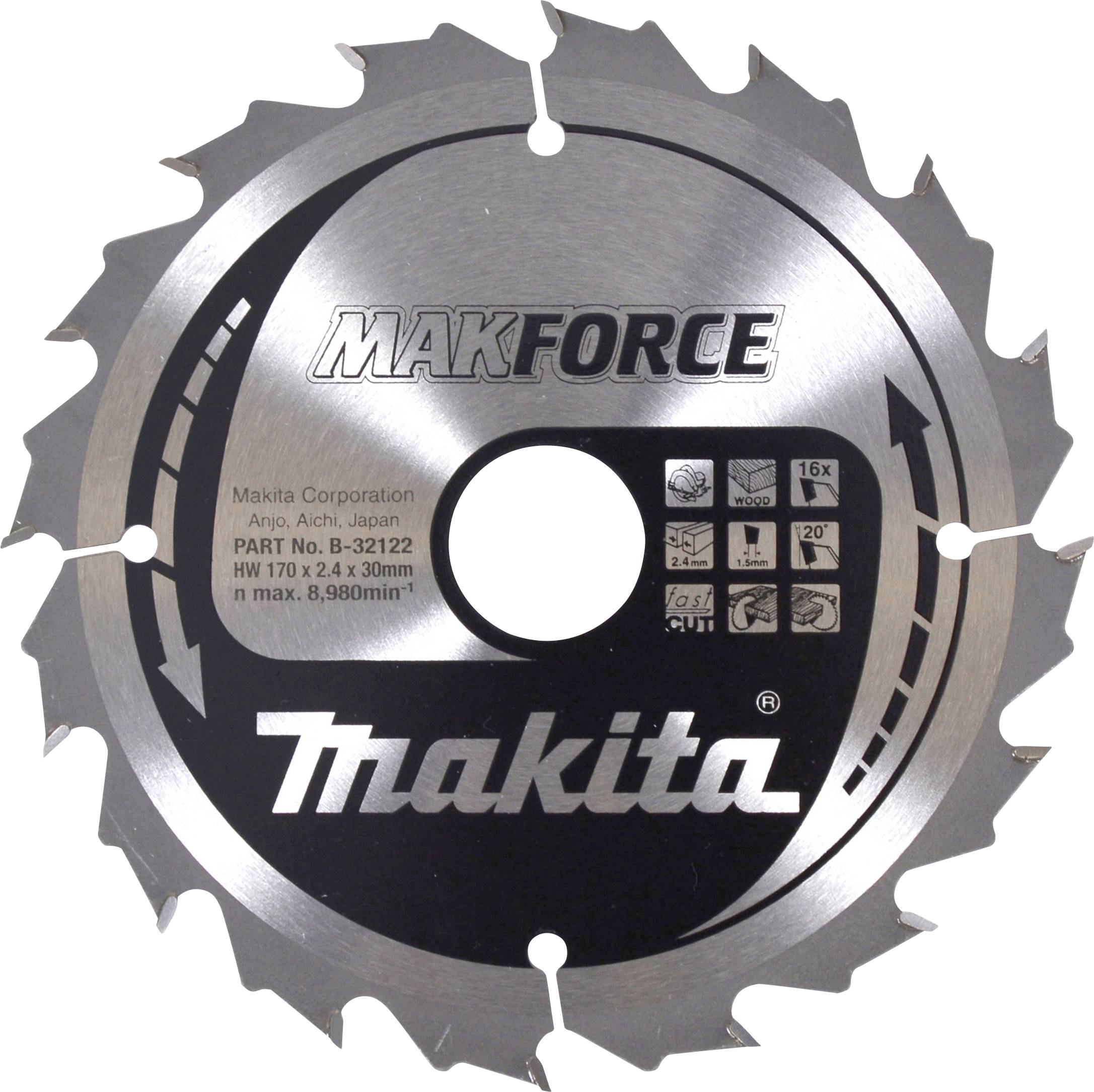 Makita B-32122 Körfűrészlap 1 db