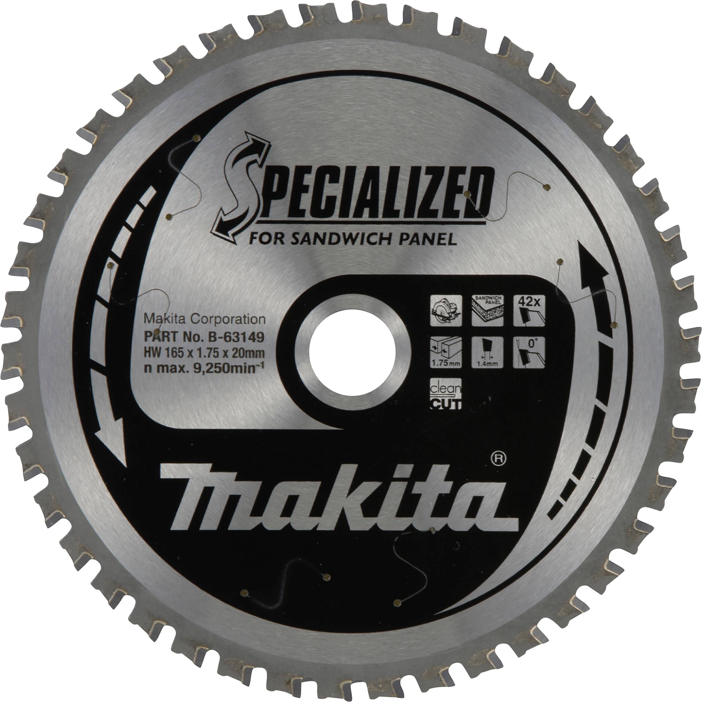 Makita B-63149 B-63149 Körfűrészlap 1 db
