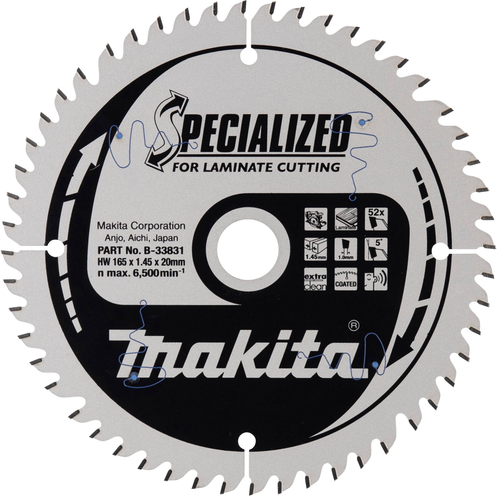 Makita B-33831 B-33831 Körfűrészlap 1 db
