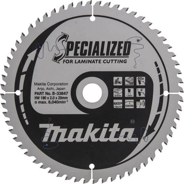Makita  B-33847 Körfűrészlap   1 db