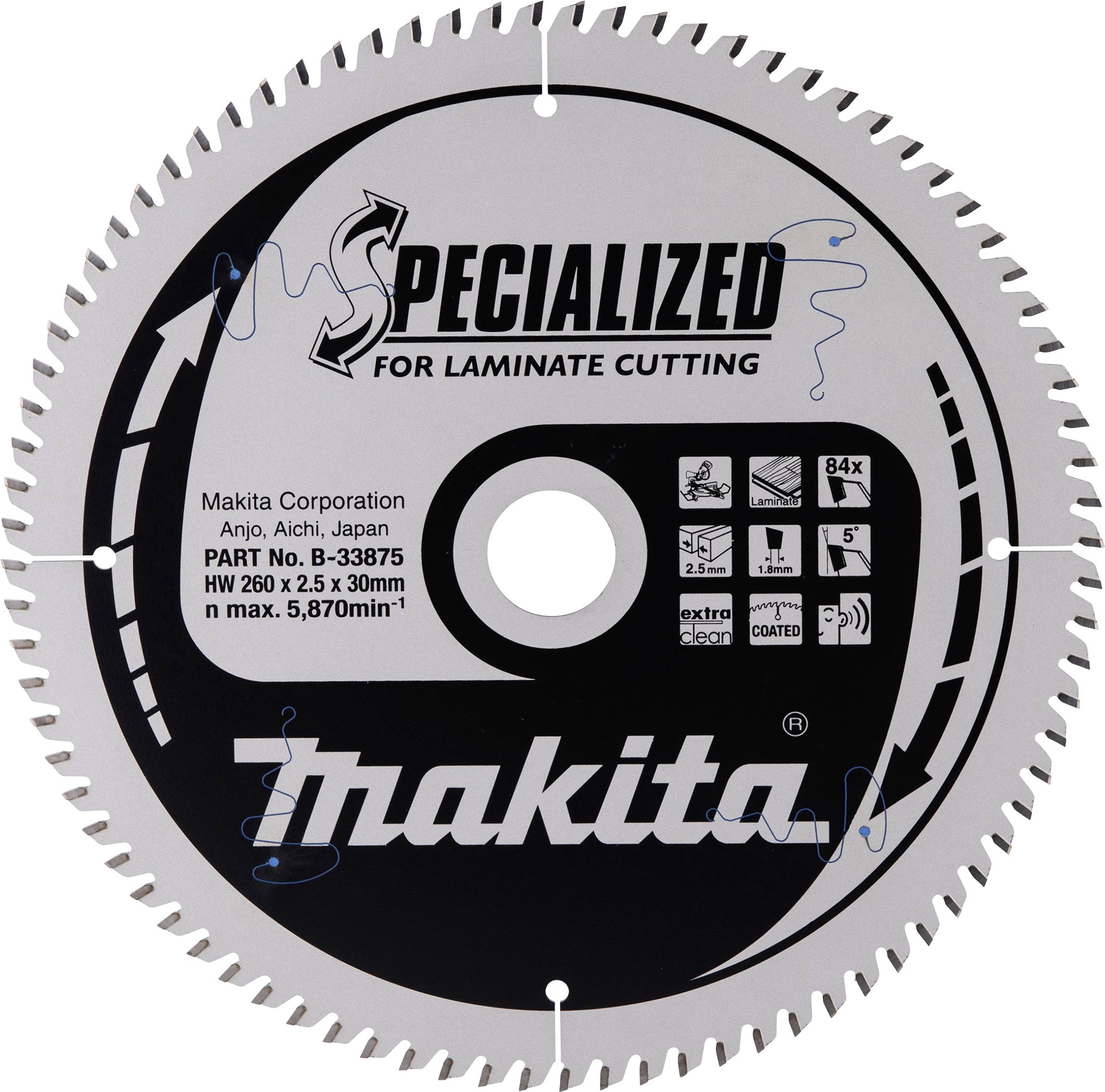 Makita B-33875 Körfűrészlap 1 db
