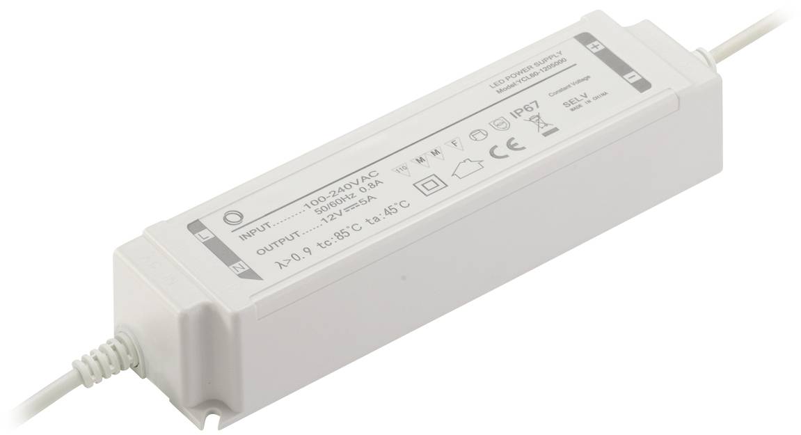 YingJiao LED meghajtó 60 W 2.5 A 24 V 1 db