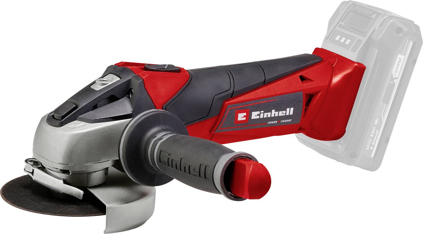Einhell TE-AG 18/115 Li - Solo 4431123 Akkus sarokcsiszoló 115 mm akku nélkül, töltő nélkül 18 V