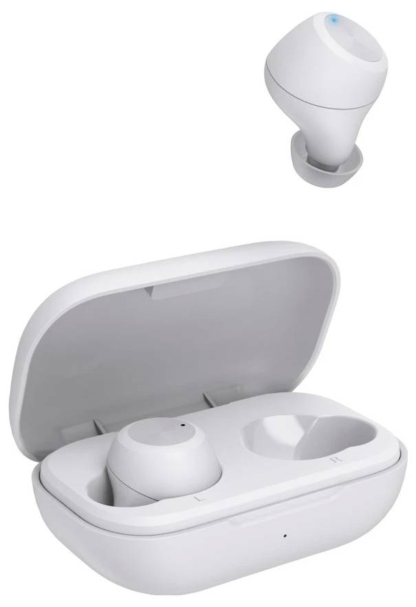Hama In Ear fejhallgató Bluetooth® Stereo Fehér Töltőtok Sport-1