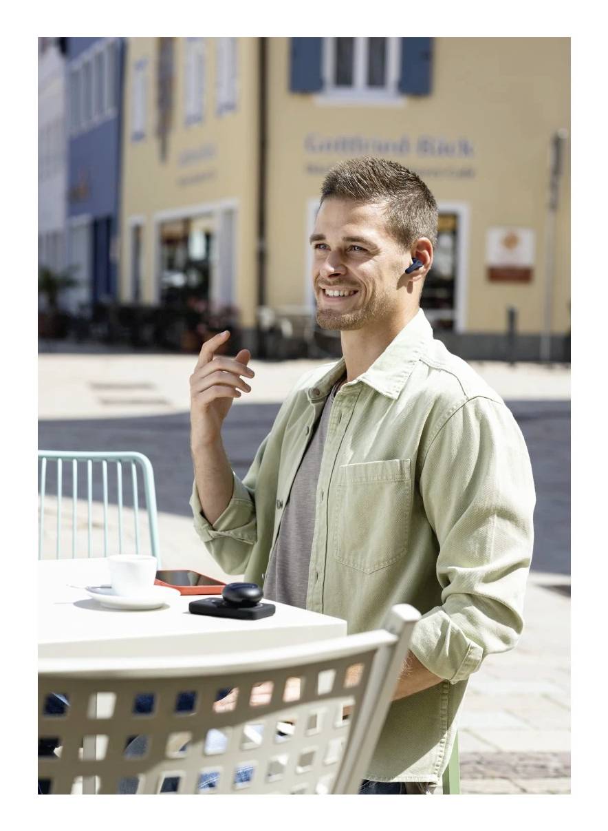 Hama In Ear fejhallgató Bluetooth® Stereo Fekete, Kék mikrofon zajelnyomás Töltőtok Mobiltelefon-8