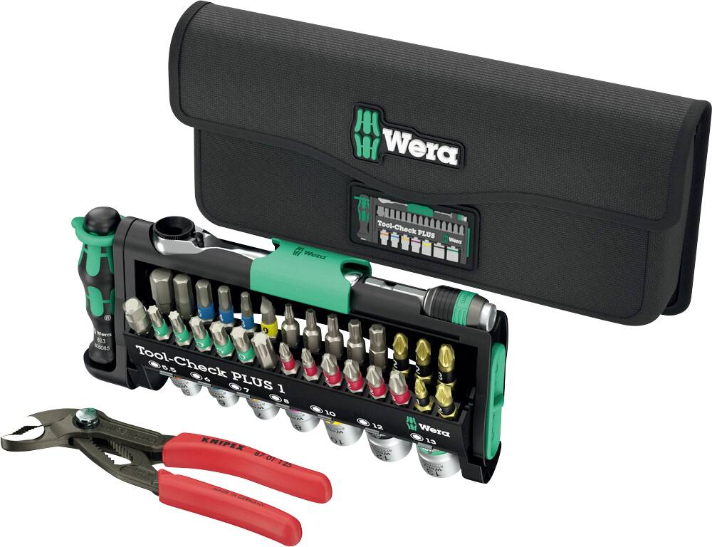 Wera Tool-Check Combi 1 05049070001 Szerszámkészlet 40 részes-0