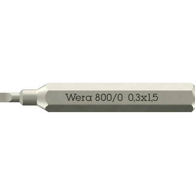 Wera 05058104001 800 Micro Egyenes hornyú bit Meghajtás (csavarhúzó): 5/32" (4 mm) Elhajtás: Kereszthornyú Phillips 1.5 -0