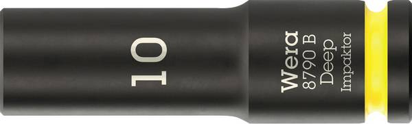 Wera 8790 B Impaktor Deep 05005551001 Külső hatlap Dugókulcs betét  10 mm