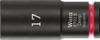 Wera 8790 B Impaktor Deep 05005558001 Külső hatlap Dugókulcs betét 17 mm 17 mm 3/8"