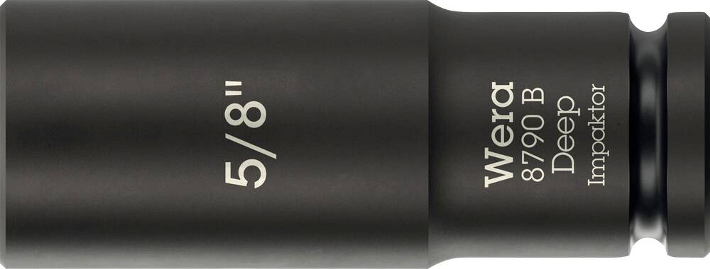 Wera 8790 B Impaktor Deep 05005570001 Külső hatlap Dugókulcs betét 5/8