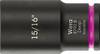Wera 8790 B Impaktor Deep 05005575001 Külső hatlap Dugókulcs betét Tartó funkció 15/16" 15/16" 3/8"
