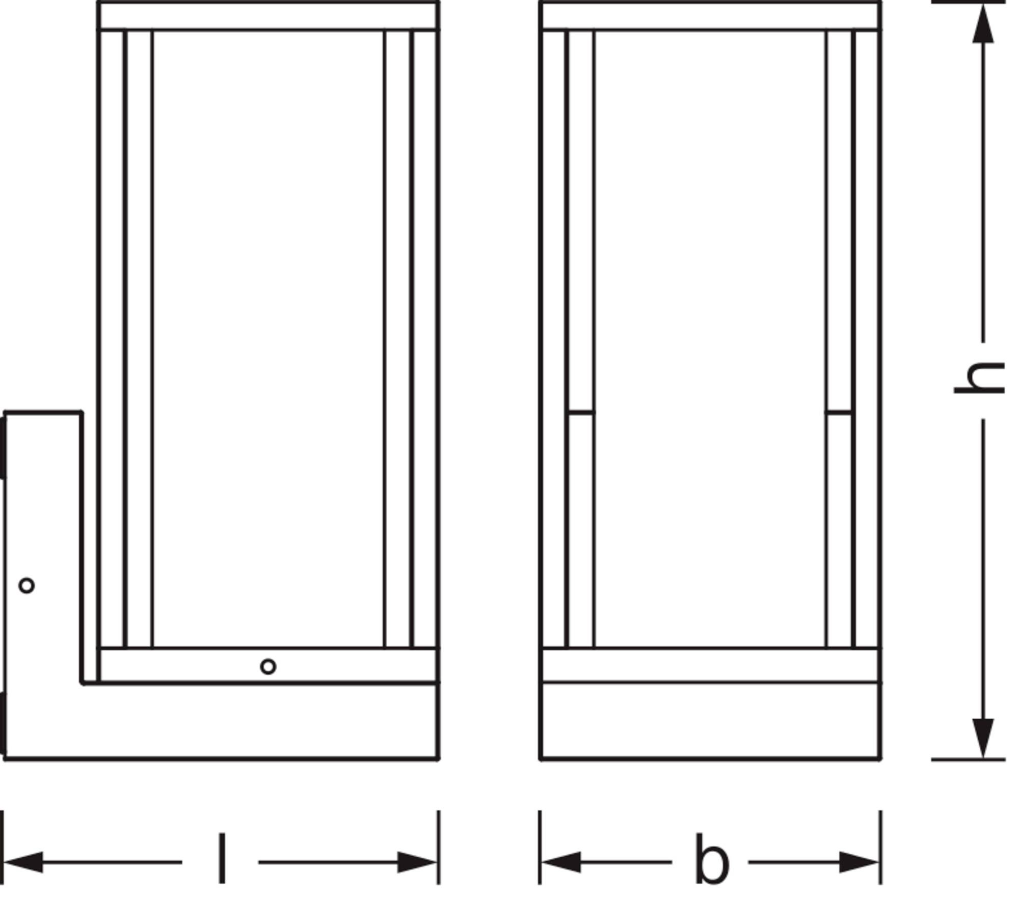 OSRAM HOMELIGHTING ENDURA Classic Frame Wall E27 4099854452048 LED-es kültéri fali lámpa LED E27-3