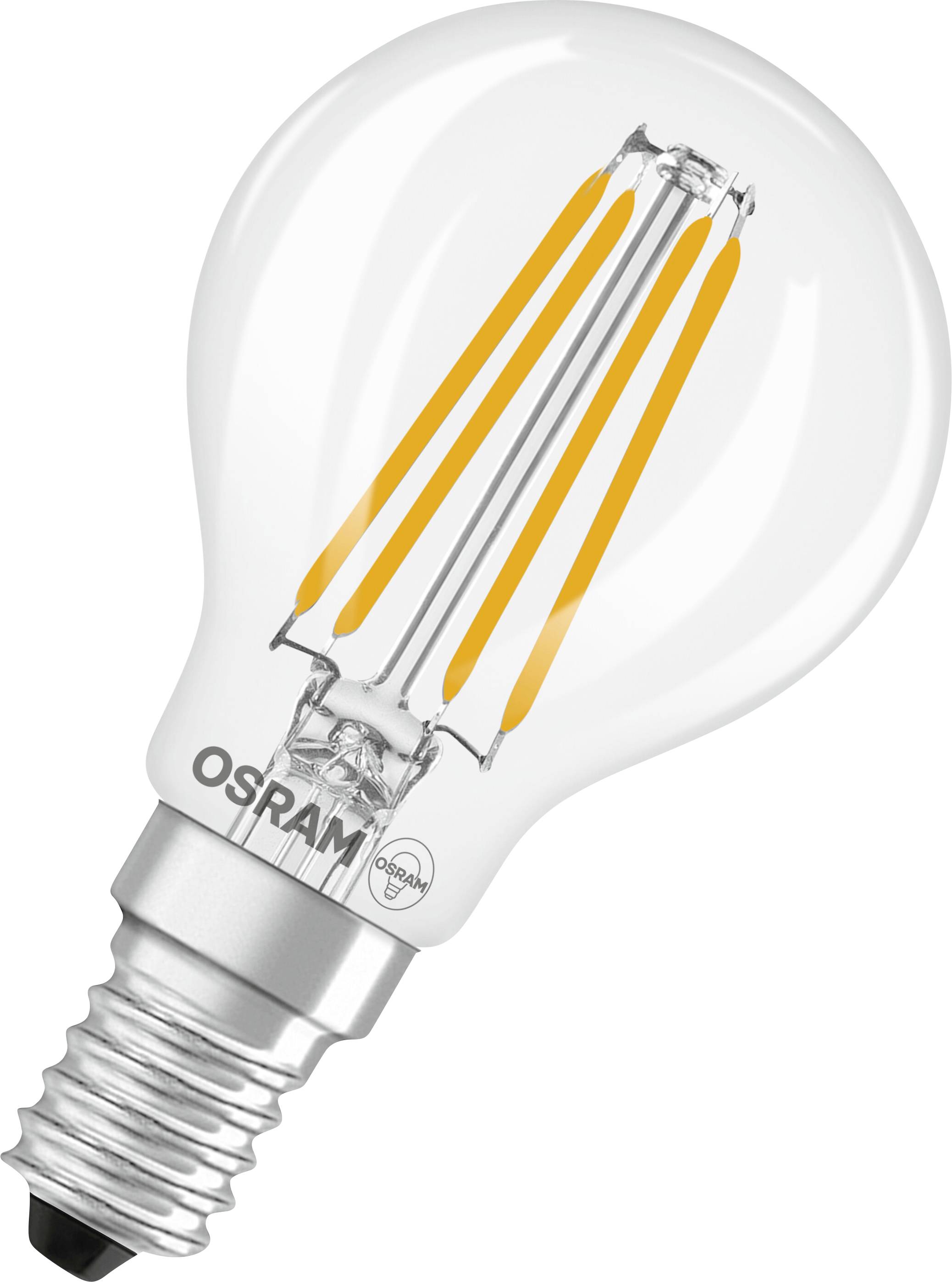OSRAM HOMELIGHTING 4099854476648 LED EEK B (A - G) E14 Gyertya forma 2.5 W Melegfehér (Ø x Ma) 45.00 mm x 45.00 mm Dimme-0