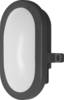 OSRAM HOMELIGHTING LED Bulkhead 6W 4000K Black LED-es fali lámpa