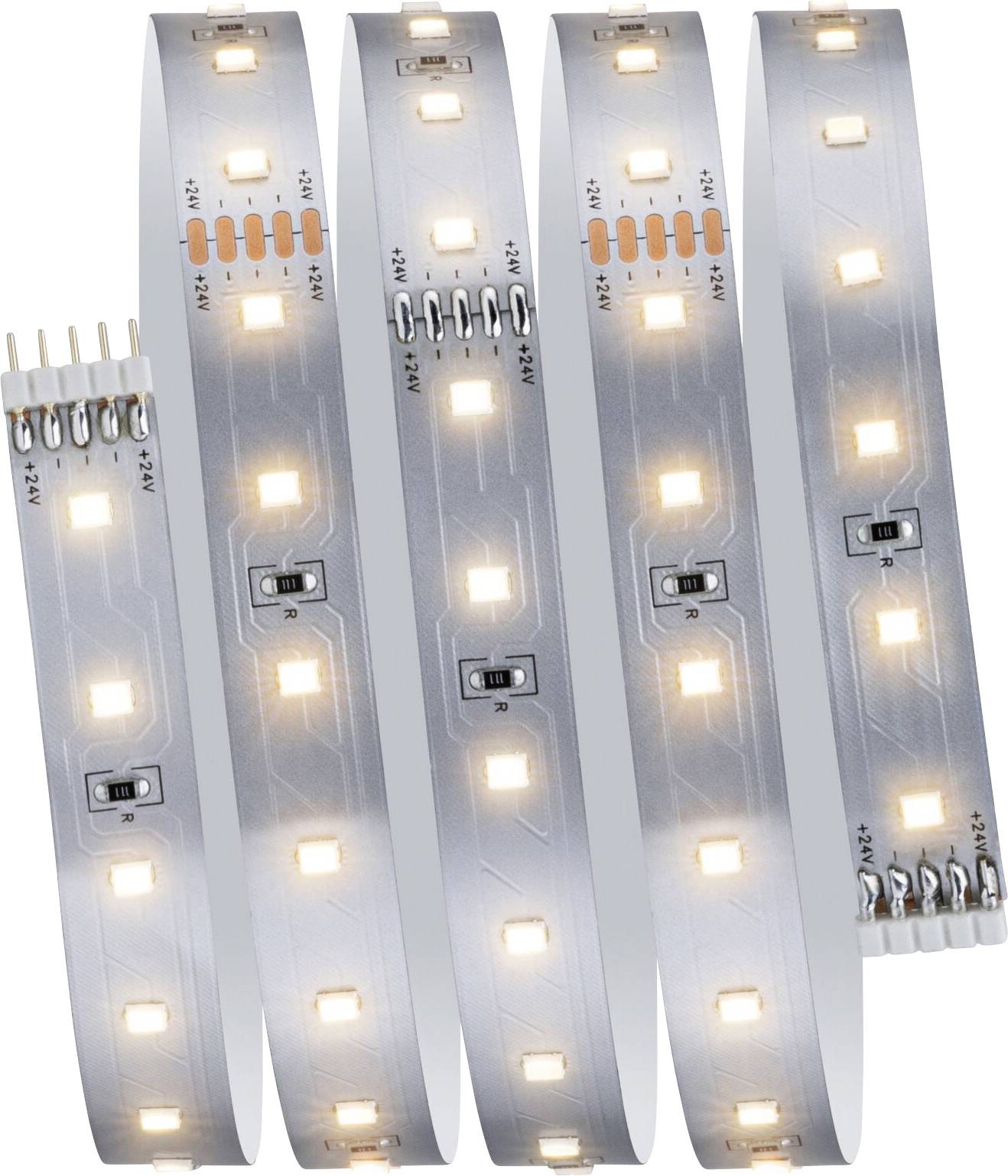 Paulmann MaxLED 500 71232 LED csík alap készlet Dugóval 230 V, 24 V/DC 1.5 m Melegfehér 1 készlet-0