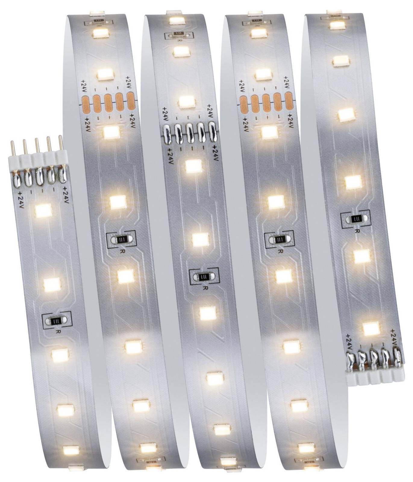 Paulmann MaxLED 500 71232 LED csík alap készlet Dugóval 230 V, 24 V/DC 1.5 m Melegfehér 1 készlet-1