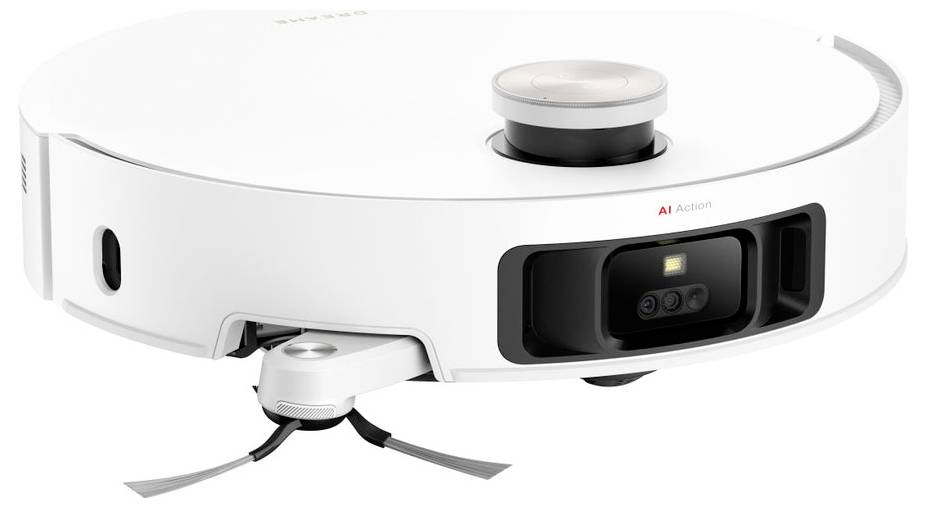dreame X50 Ultra Porszívó robot Nemesacél, Fehér törlő funkcióval-7
