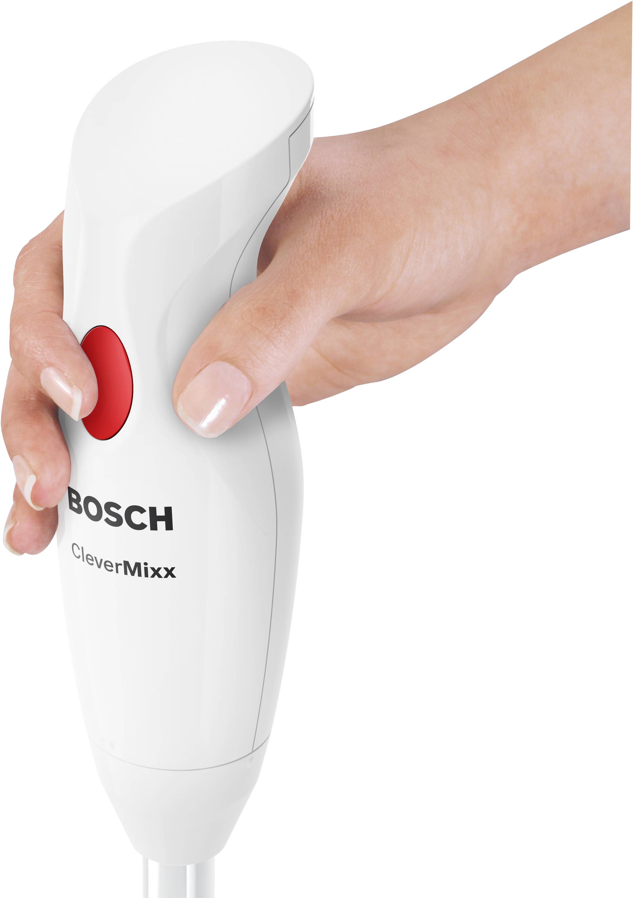 Bosch CleverMixx 400 Watt Metallfuß Rúdmixer 400 W Nemesacél, Fehér-2