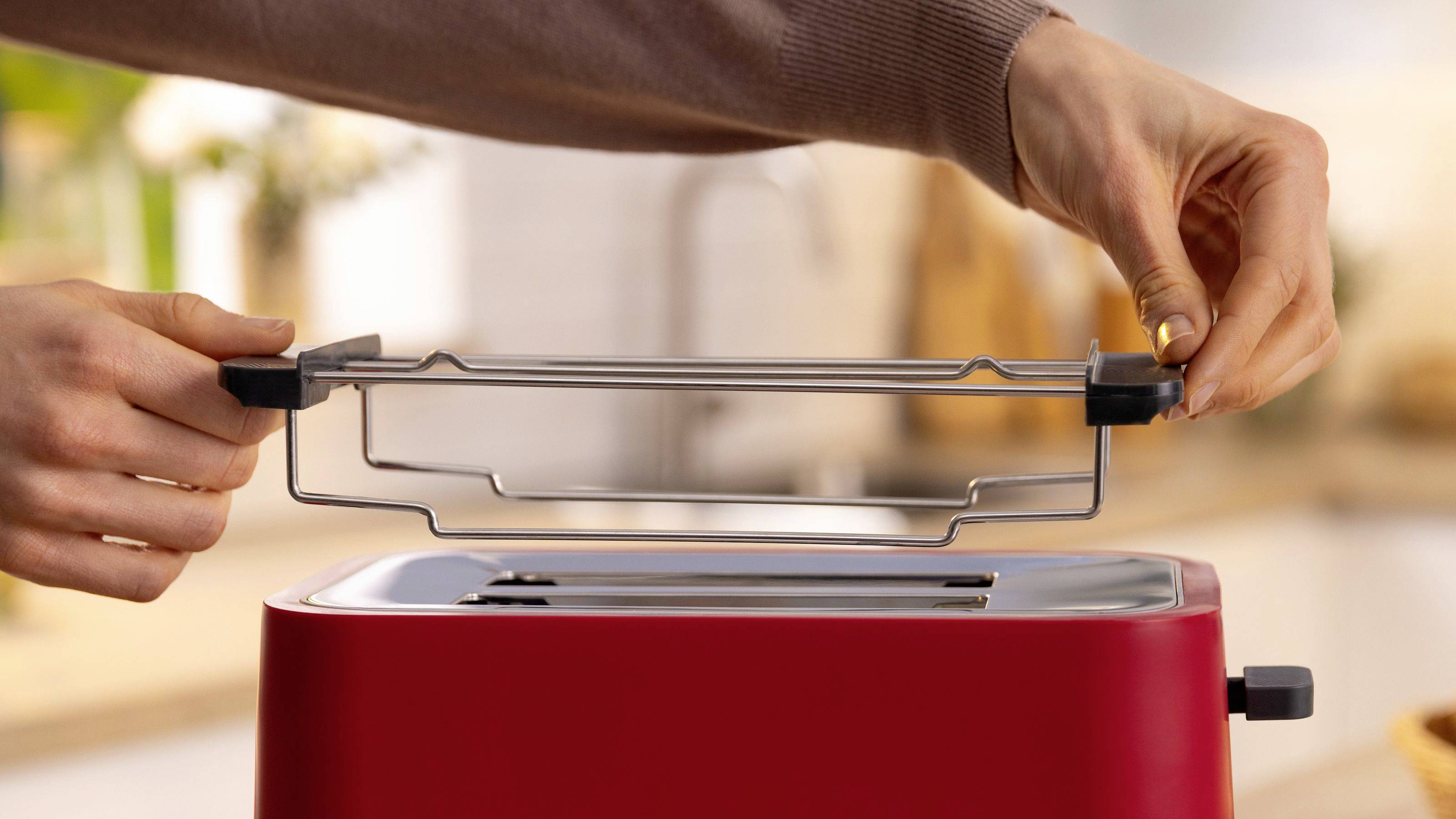 Bosch Kompakt Toaster MyMoment, rot Kenyérpirító Piros-3