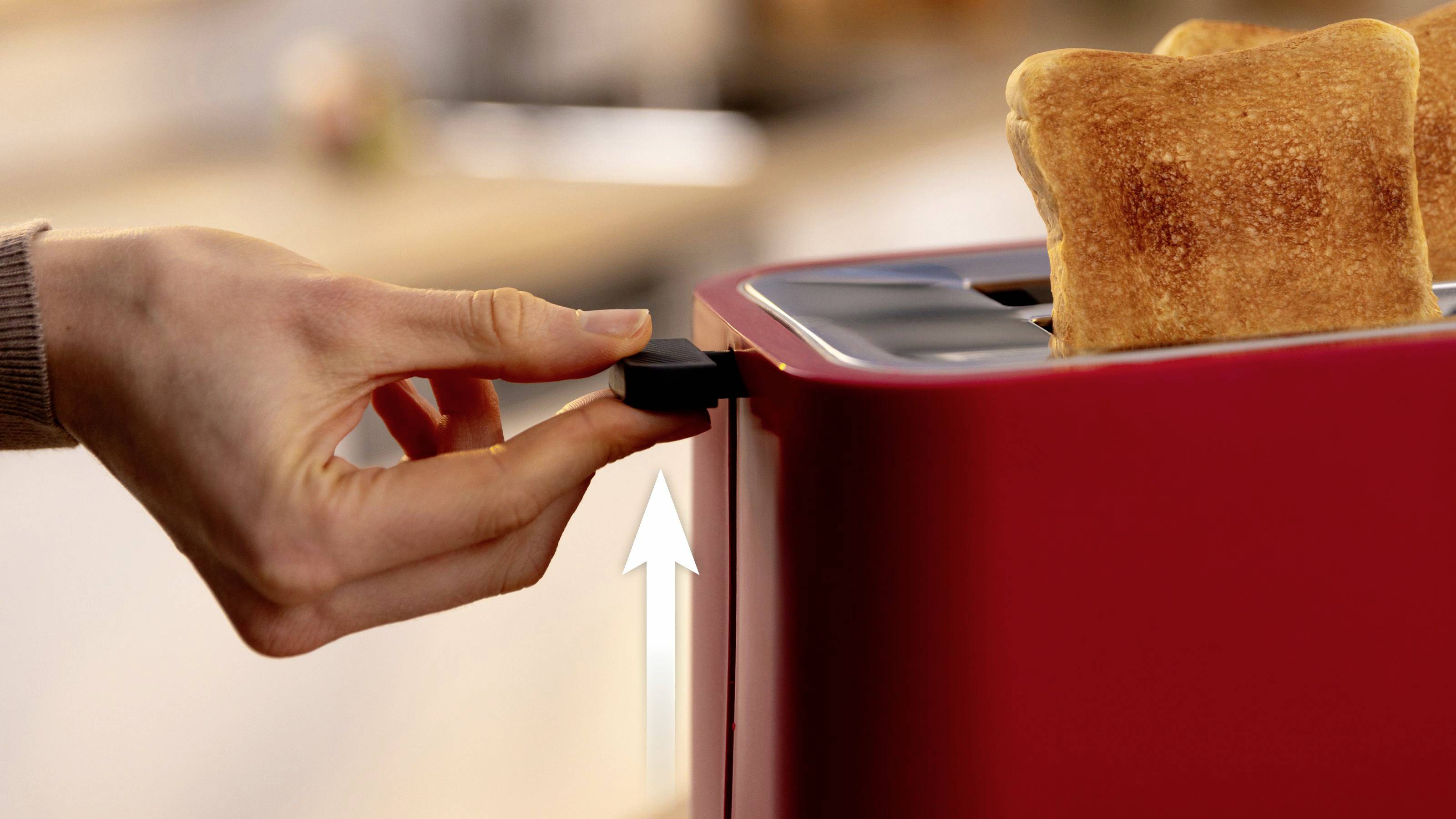 Bosch Kompakt Toaster MyMoment, rot Kenyérpirító Piros-4