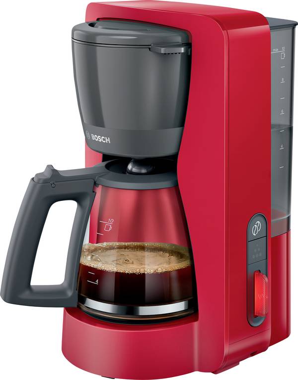 Bosch MyMoment Kávéfőző Piros  Kapacitás, csésze=10 Vízkőmentesítővel