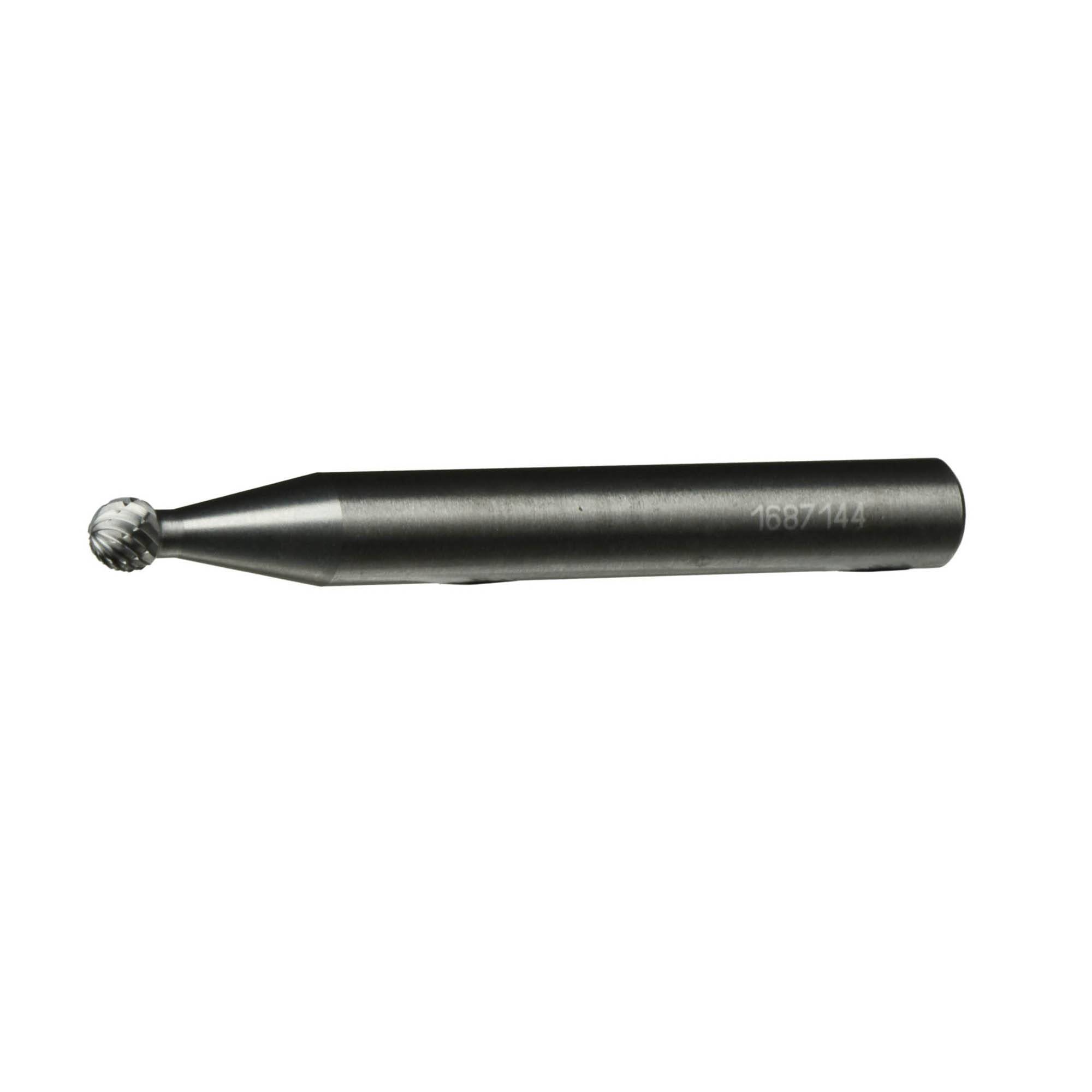 LUKAS-ERZETT A10031210608TIALN Maró Keményfém Gömb 12 mm Hossz 40 mm Munkahossz 10 mm Szár átmérő 6 mm