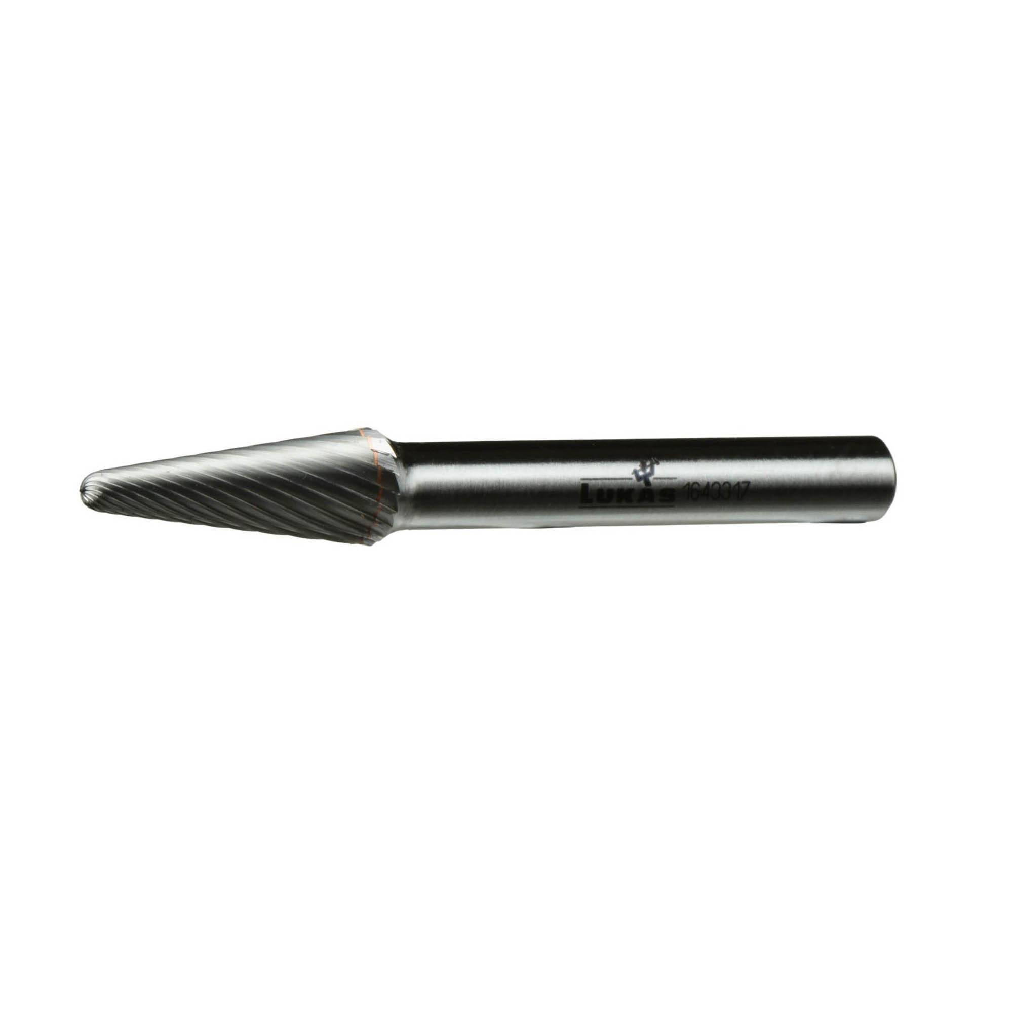 LUKAS-ERZETT A10071020603 Maró Keményfém Kerek kúp Átmérő 10 mm Szár átmérő 6 mm