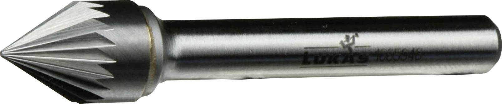 Egy hengeres fémvágó szerszám, kúpos, több élű végződéssel, amelyet fémfelületek élletörésére és sorjázására használnak.
