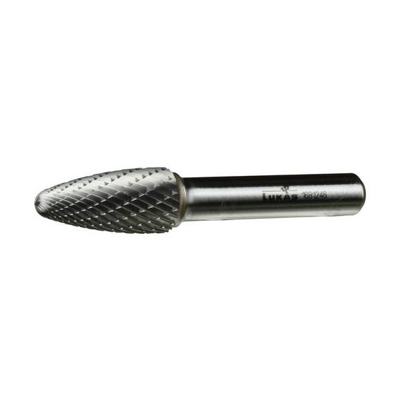 LUKAS-ERZETT A10100313308 Kerek élű maró Keményfém Kerek ív   Átmérő 3 mm Munkahossz 13 mm Szár átmérő 3 mm