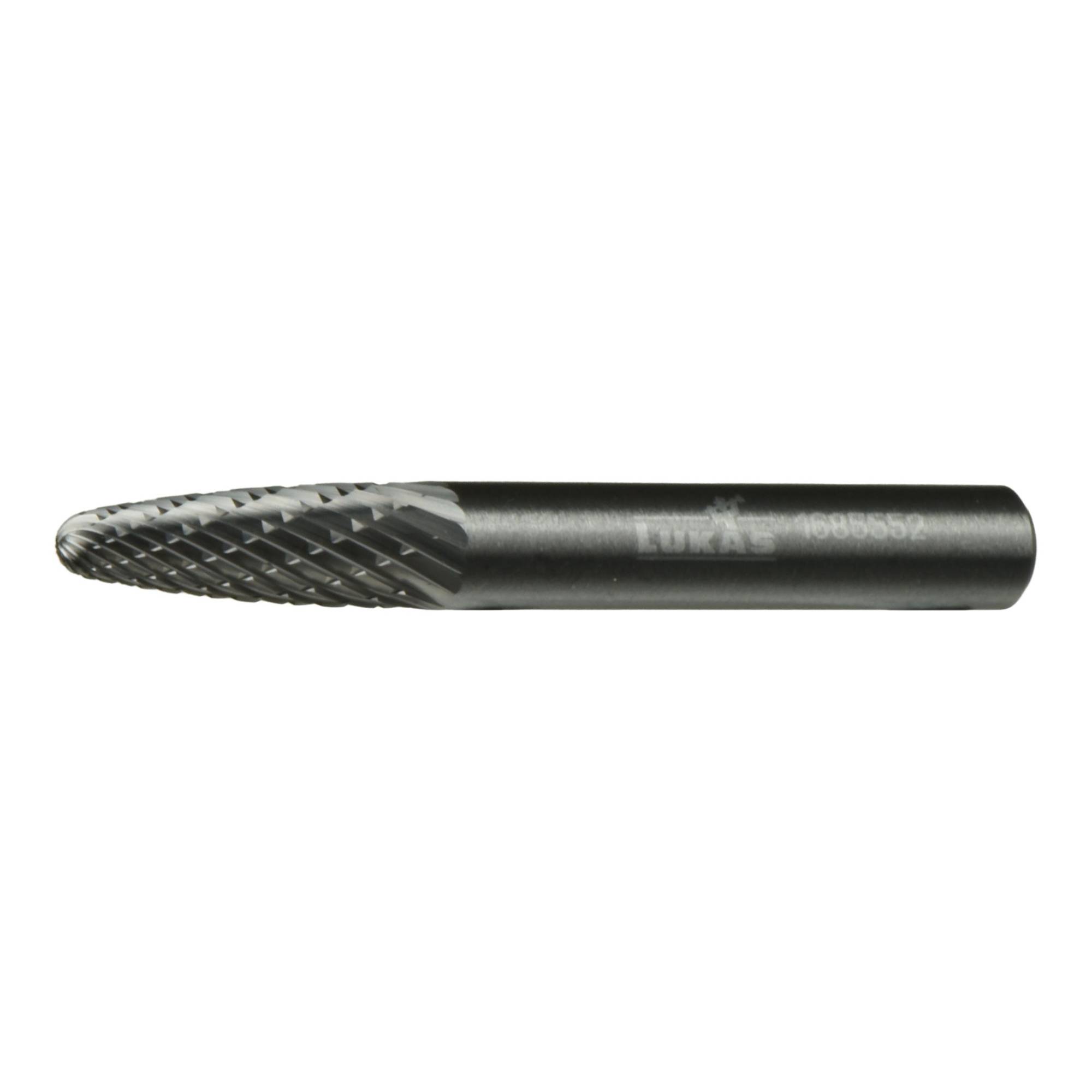 LUKAS-ERZETT A10100618608200 Kerek élű maró Keményfém Kerek ív Hossz 200 mm Átmérő 6 mm Munkahossz 18 mm Szár átmérő 6 mm
