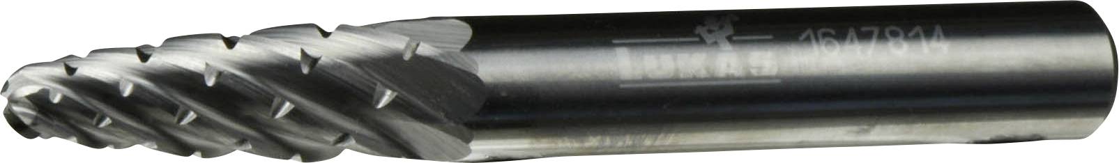LUKAS-ERZETT A10100618621 Kerek élű maró Acél Kerek ív Hossz 40 mm Átmérő 6 mm Szár átmérő 6 mm