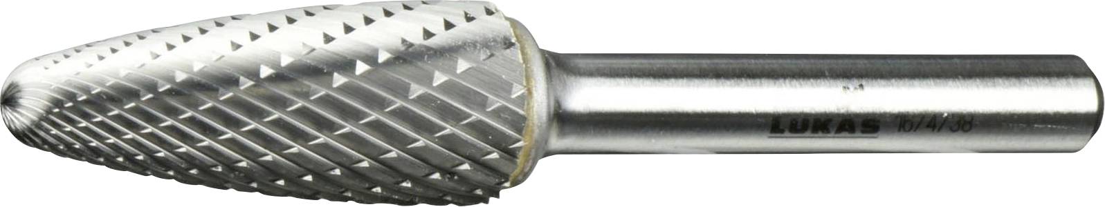 LUKAS-ERZETT A10101230608 Kerek élű maró Keményfém Kerek ív Átmérő 12 mm Munkahossz 30 mm Szár átmérő 6 mm