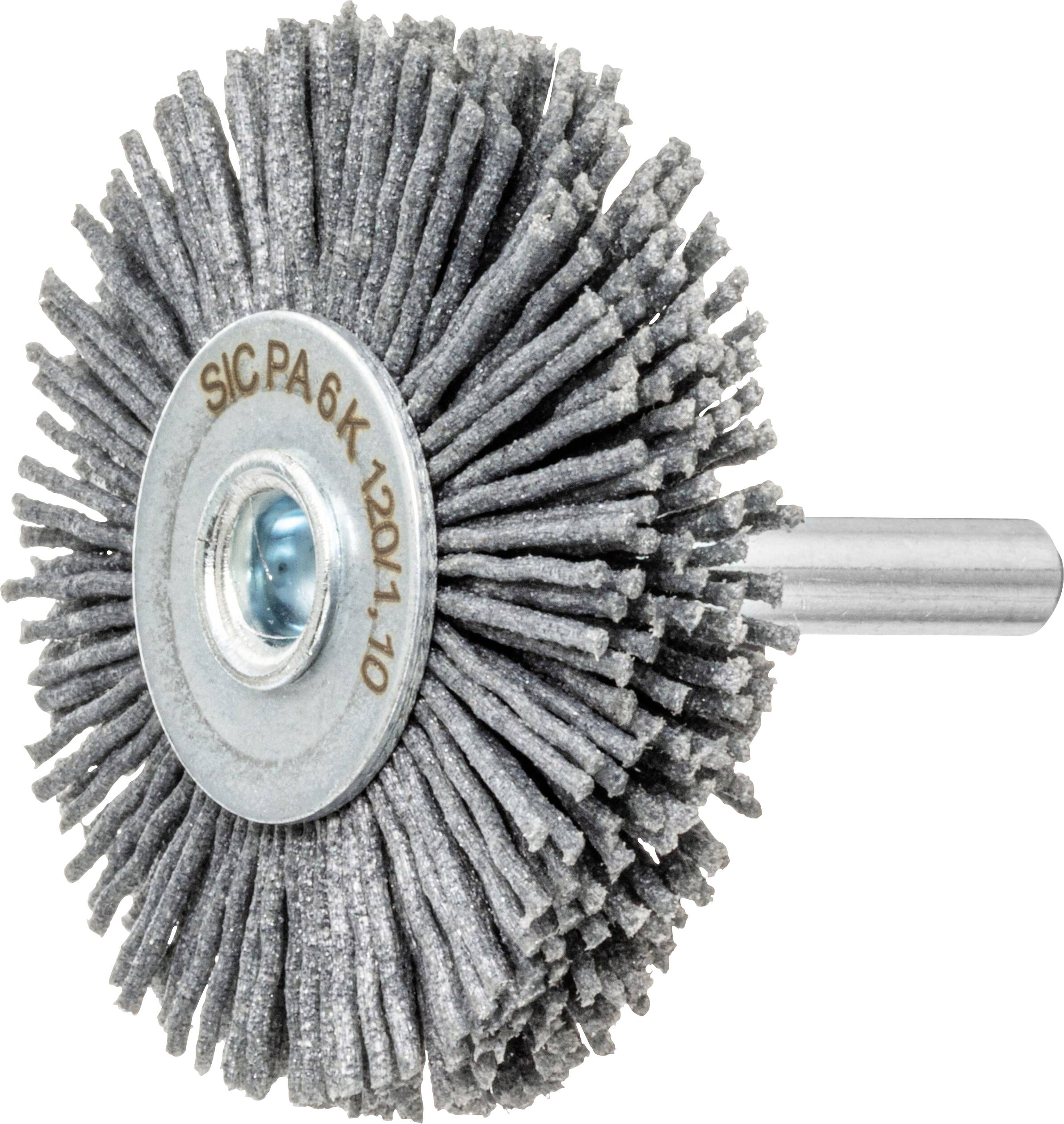LUKAS-ERZETT Tengelybetétes drótkefe BSNG univerzális 50x10 mm nejlon fúrókhoz | durva BSNG 05010 S6 A350105010048 10 db